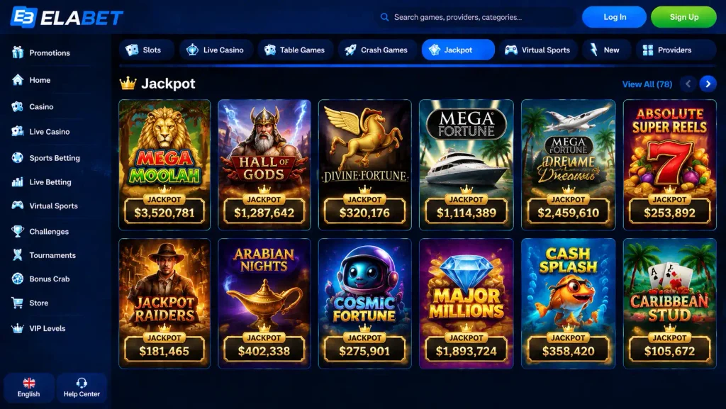 Game Providers and Catalogue Filters